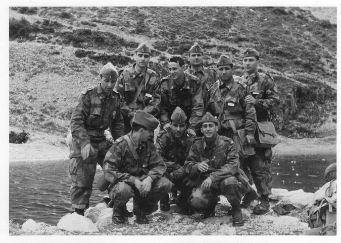 42 CORSO IN ADDESTRAMENTO - Foto Campo a Foce(Monte Monaco) 7.5.1966